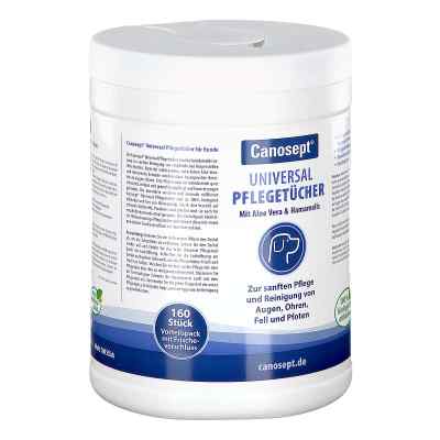 Canosept Universal Pflegetücher F.hunde 160 stk von ARDAP CARE GmbH PZN 17522688