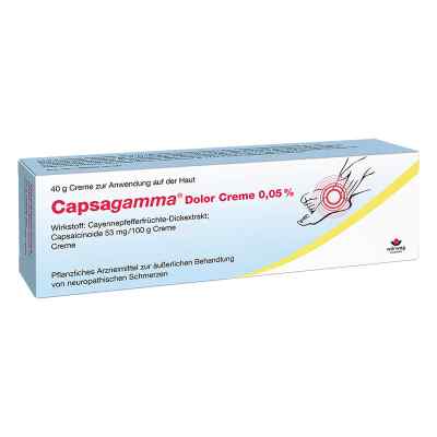 Capsagamma Dolor Creme 0,05% 40 g von Wörwag Pharma GmbH & Co. KG PZN 09647766