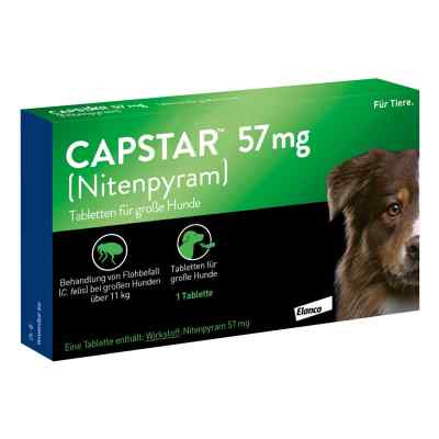 Capstar 57 mg Tabletten f.große Hunde 1 stk von Elanco Deutschland GmbH PZN 17557557