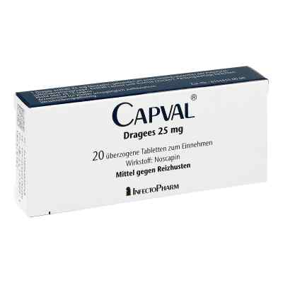 CAPVAL Dragees 25mg 20 stk von INFECTOPHARM Arzn.u.Consilium GmbH PZN 04509574