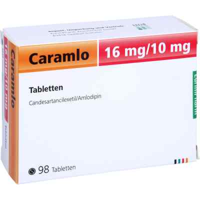 Caramlo 16 mg/10 mg Tabletten 98 stk von EurimPharm Arzneimittel GmbH PZN 15656309