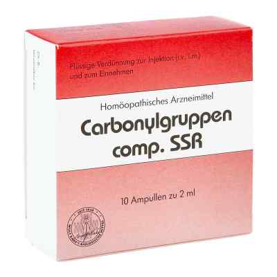 Carbonylgruppen compositus Ssr Ampullen 10 stk von Sanorell Pharma GmbH PZN 09918024