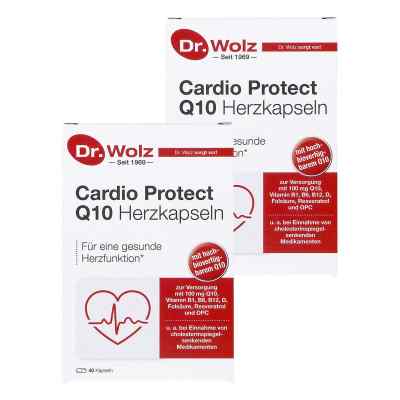 Cardio Protect Q10 Kapseln 2x40 stk von Dr. Wolz Zell GmbH PZN 08105913