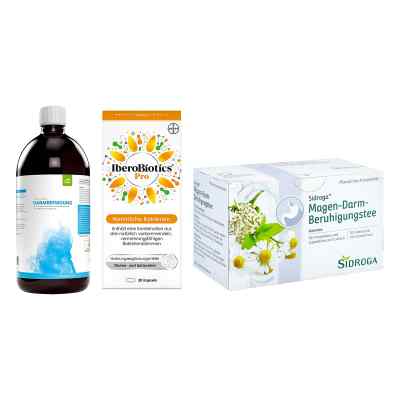Casa Sana Darmreinigung + Iberobiotics Pro + Sidroga Magen-Darm- 1 Set von  PZN 08105227