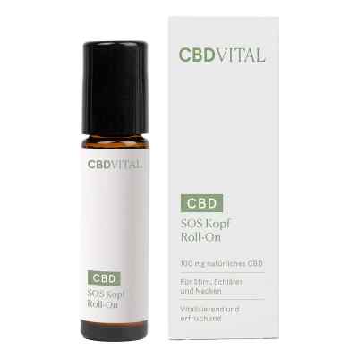 CBD VITAL SOS Kopf Roll-On 10 ml von Vitrasan GmbH PZN 18225509