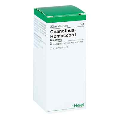 Ceanothus-homaccord Liquidum 30 ml von Biologische Heilmittel Heel GmbH PZN 00183733