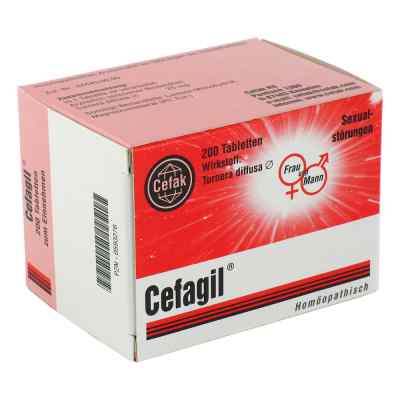 Cefagil Tabletten 200 stk von Cefak KG PZN 00593276