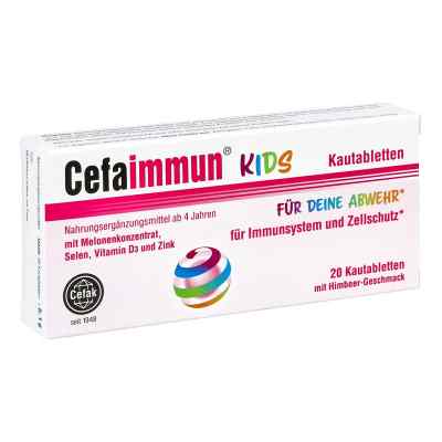 Cefaimmun Kids Kautabletten 20 stk von Cefak KG PZN 18066318