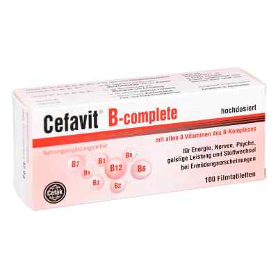Cefavit B-complete Filmtabletten 100 stk von Cefak KG PZN 13928838