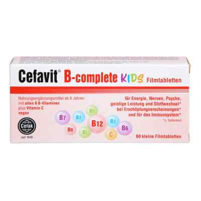 Cefavit B-complete Kids Filmtabletten 60 stk von Cefak KG PZN 18657373