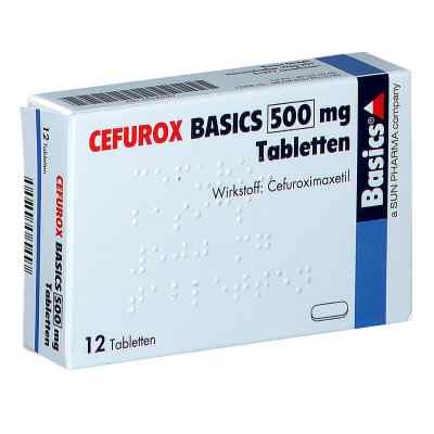 CEFUROX BASICS 500mg 12 stk von Basics GmbH PZN 02242049