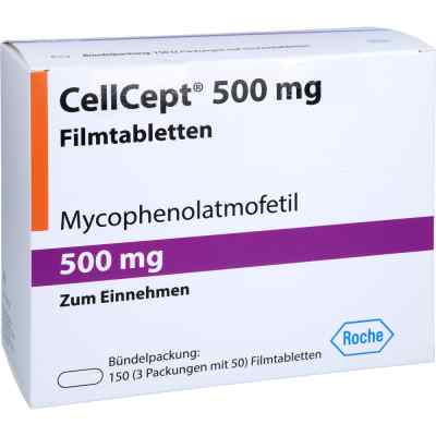 Cellcept 500 mg Filmtabletten 150 stk von Originalis B.V. PZN 14227411