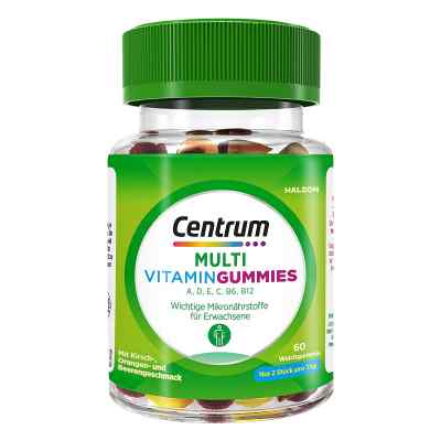 Centrum Multi Vitamin Gummies 60 stk von GlaxoSmithKline Consumer Healthc PZN 18739875