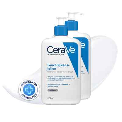 Cerave Feuchtigkeitslotion 2 x473 ml von L'Oreal Deutschland GmbH PZN 08102802