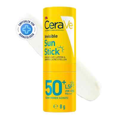 CeraVe Invisible Sun Stick LSF 50+  8 g von L'Oreal Deutschland GmbH PZN 20115745