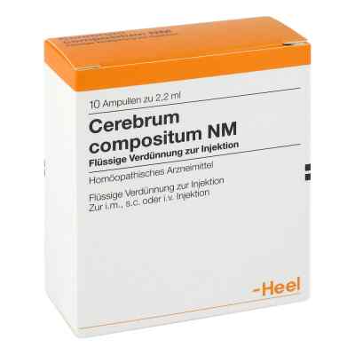 Cerebrum Compositum Nm Ampullen 10 stk von Biologische Heilmittel Heel GmbH PZN 01674841
