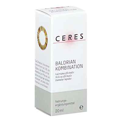Ceres Baldrian Valeriana Kombination Tropfen 20 ml von CERES Heilmittel GmbH PZN 19237590