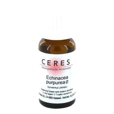 Ceres Echinacea purpurea Urtinktur 20 ml von CERES Heilmittel GmbH PZN 00178873