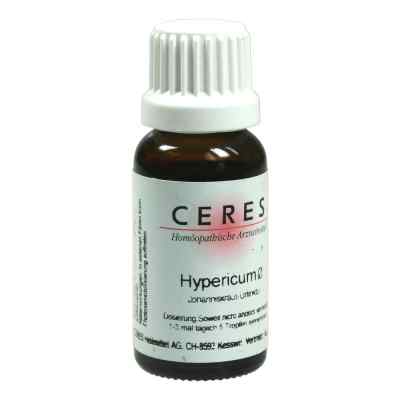 Ceres Hypericum Urtinktur 20 ml von CERES Heilmittel GmbH PZN 00179068