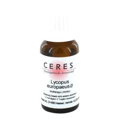 Ceres Lycopus europaeus Urtinktur 20 ml von CERES Heilmittel GmbH PZN 00179128