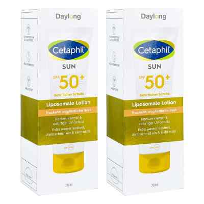 Cetaphil Sun Daylong SPF 50+ Liposomale Lotion 2x200 ml von Galderma Laboratorium GmbH PZN 08105001