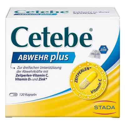 CETEBE Abwehr plus Mit Vitamin C, D und Zink 120 stk von STADA GmbH PZN 02415254