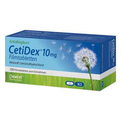 CetiDex 10mg 100 stk von Dexcel Pharma GmbH PZN 08892133