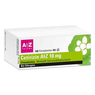 Cetirizin AbZ 10mg 100 stk von AbZ Pharma GmbH PZN 06716159