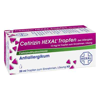 Cetirizin HEXAL® Tropfen bei Allergien 20 ml von Hexal AG PZN 02579613