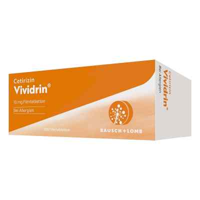Cetirizin Vividrin - Schnell wirksame Allergietabletten 100 stk von Dr. Gerhard Mann PZN 13168959