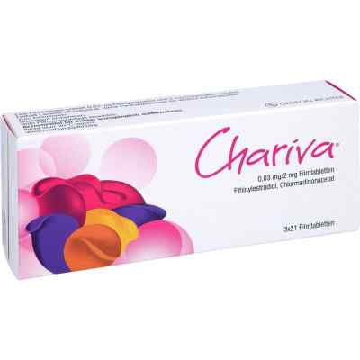 Chariva 0,03mg/2mg 3X21 stk von Gedeon Richter Pharma GmbH PZN 05373881