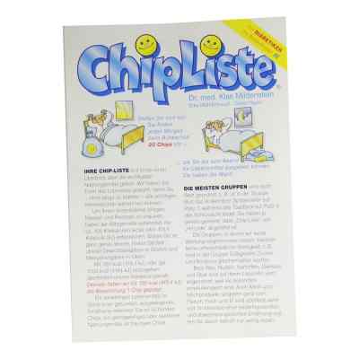 Chipliste Leporello 1 stk von Chip Liste GbR Illgen PZN 02587618