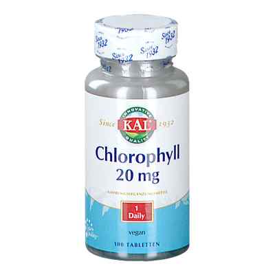 Chlorophyll Tabletten 100 stk von Supplementa GmbH PZN 06989029