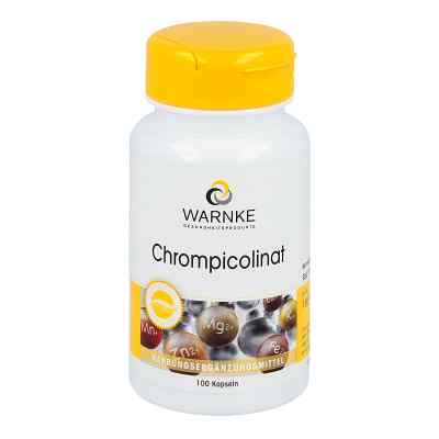 Chrompicolinat Kapseln 100 stk von Warnke Vitalstoffe GmbH PZN 09385303