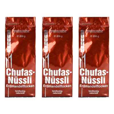 Chufas Nüssli 3x200 g von HABEL Getreideflocken PZN 08105874