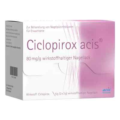 Ciclopirox acis 80mg/g bei Nagelpilz 6 g von MIBE GmbH Arzneimittel PZN 11510388
