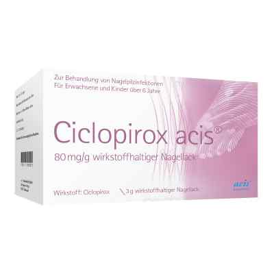 Ciclopirox acis 80mg/g 3 g von acis Arzneimittel GmbH PZN 11510371