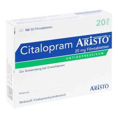 Citalopram Aristo 20mg 50 stk von Aristo Pharma GmbH PZN 05028150