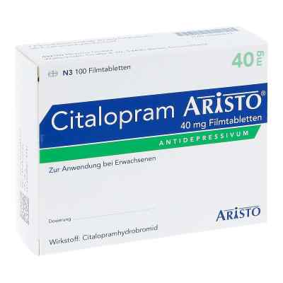 Citalopram Aristo 40mg 100 stk von Aristo Pharma GmbH PZN 05028612