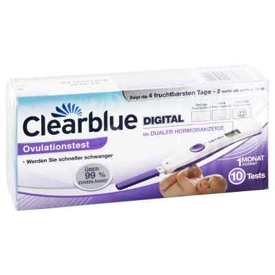 Clearblue Digital Ovulationstest 2.0 10 stk von WICK Pharma - Zweigniederlassung PZN 10131080