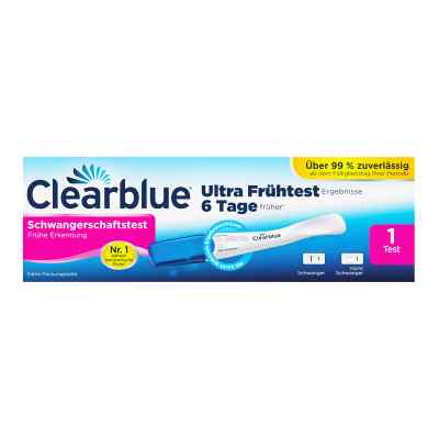 Clearblue Schwangerschaftstest frühe Erkennung 1 stk von Procter & Gamble GmbH PZN 12894014