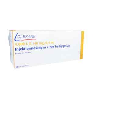 Clexane 40mg 0,4ml mit Sicherheits-System 50 stk von Sanofi-Aventis Deutschland GmbH PZN 05013438