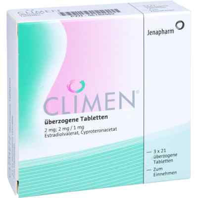 Climen überzogene Tabletten 3X21 stk von Bayer Vital GmbH GB Pharma PZN 06182982