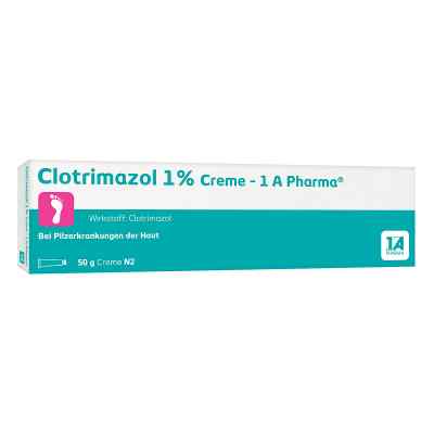 Clotrimazol 1% Creme-1A Pharma 50 g von 1 A Pharma GmbH PZN 02409006