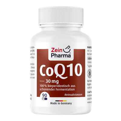 Coenzym Q10 Kapseln 30 mg 90 stk von Zein Pharma - Germany GmbH PZN 09096349
