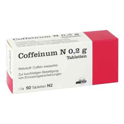 Coffeinum N 0,2g 50 stk von Viatris Healthcare GmbH PZN 04584676