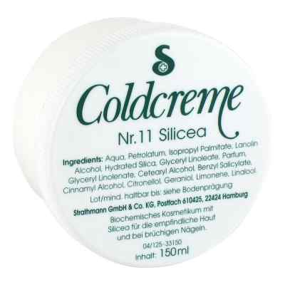 Coldcreme Nummer 11 Silicea 150 ml von Strathmann GmbH & Co.KG PZN 03202129