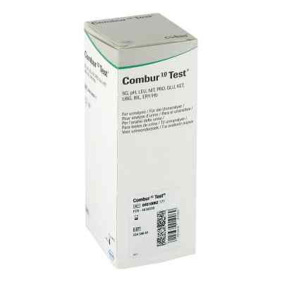 Combur 10 Test Teststreifen 100 stk von Roche Diagnostics Deutschland GmbH PZN 04659339