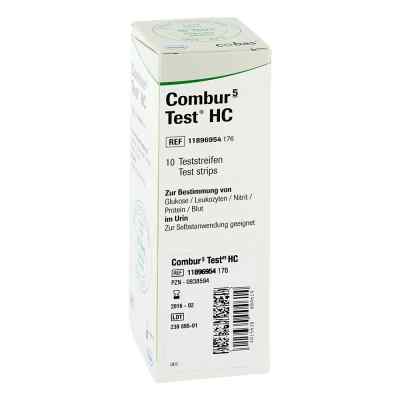 Combur 5 Test Hc Teststreifen 10 stk von Roche Diagnostics Deutschland Gm PZN 00838594