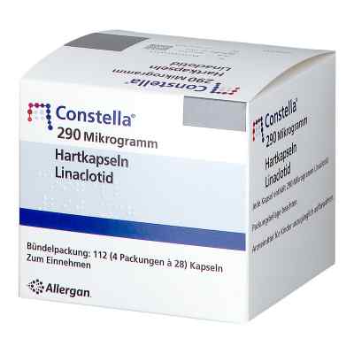 Constella 290 Mikrogramm Hartkapseln 112 stk von AbbVie Deutschland GmbH & Co. KG PZN 12454427